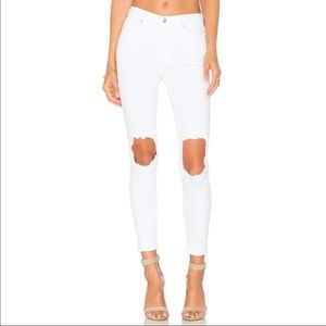 Free people white jeans